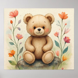 Póster WhimsyTeddyBear