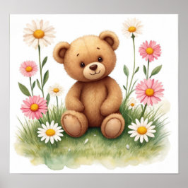 Póster WhimsyTeddyBear