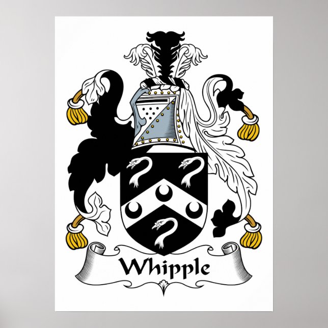 Póster Whipple Family Crest (Frente)