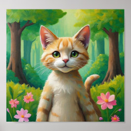 Póster WhiskersInBloom