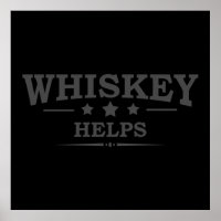 Whiskey ayuda a tomar palabras graciosas de alcoho
