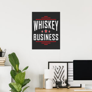 Póster Whiskey Business