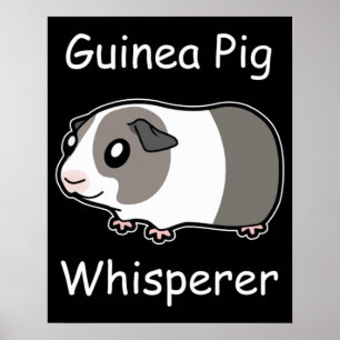 Póster Whisperer de cerdo de Guinea