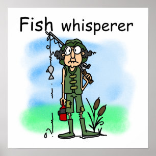Póster Whisperer de los pescados