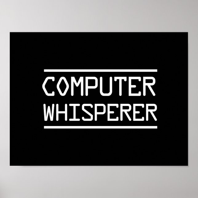 Póster Whisperer de PC (Frente)
