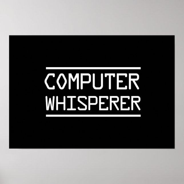 Póster Whisperer de PC (Frente)