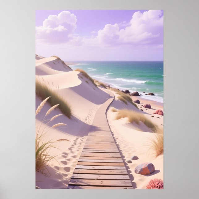 Póster Whispering Tides Pathway (Frente)