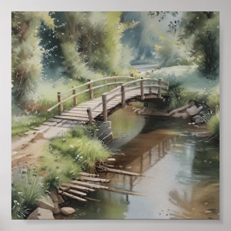 Póster Whispers of the Countryside Bridge