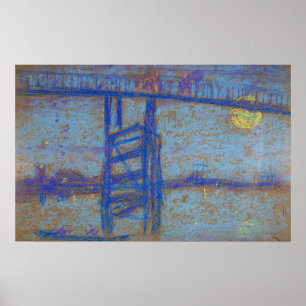 Póster Whistler - Battersea Bridge