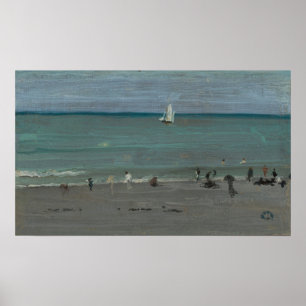 Póster Whistler - Coast Scene Bathers