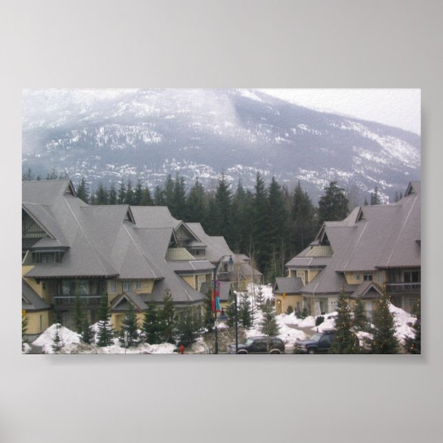 Póster Whistler, Columbia Británica (Frente)