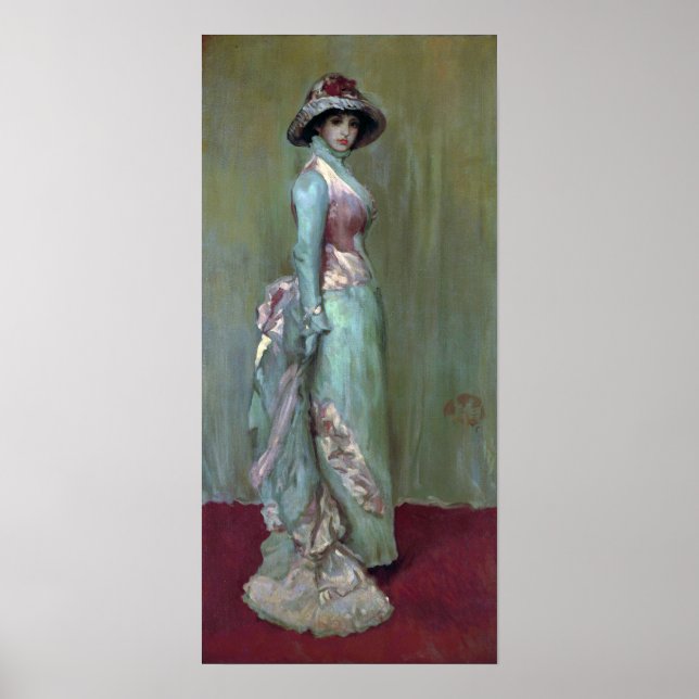 Póster Whistler - Harmony In Pink And Gray Lady Meux (Frente)