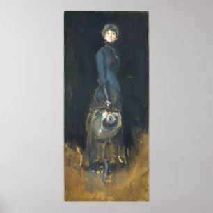Póster Whistler - Lady In Gray