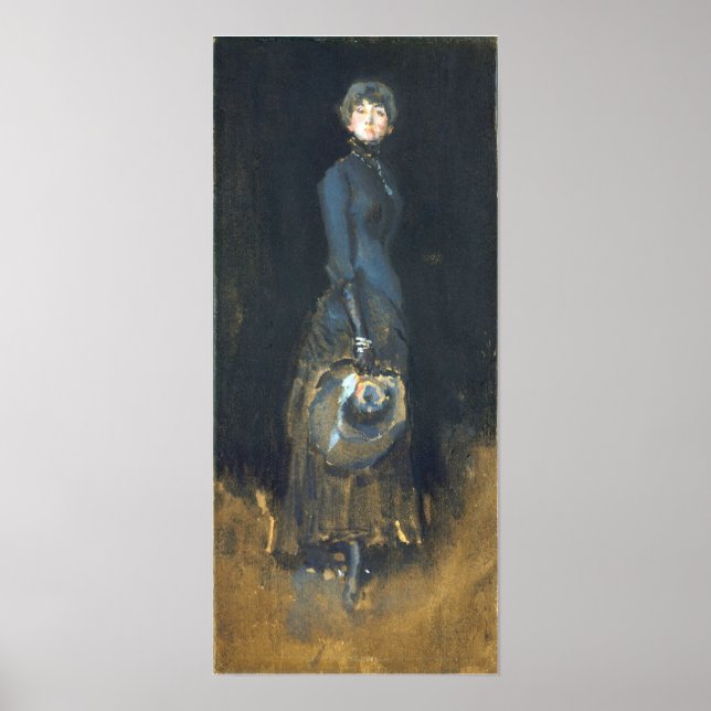 Póster Whistler - Lady In Gray (Frente)