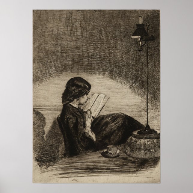Póster Whistler - Leer por luz (Frente)