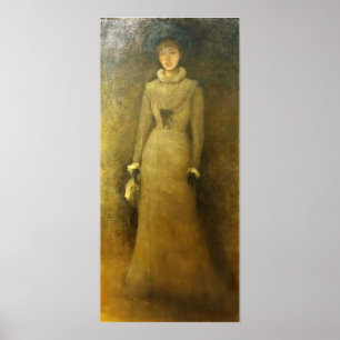 Póster Whistler - Miss Florence Leyland 1873
