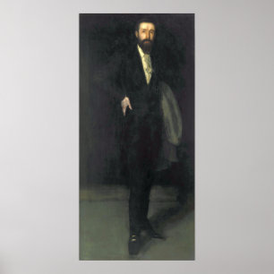 Póster Whistler - Retrato De F. R. Leyland