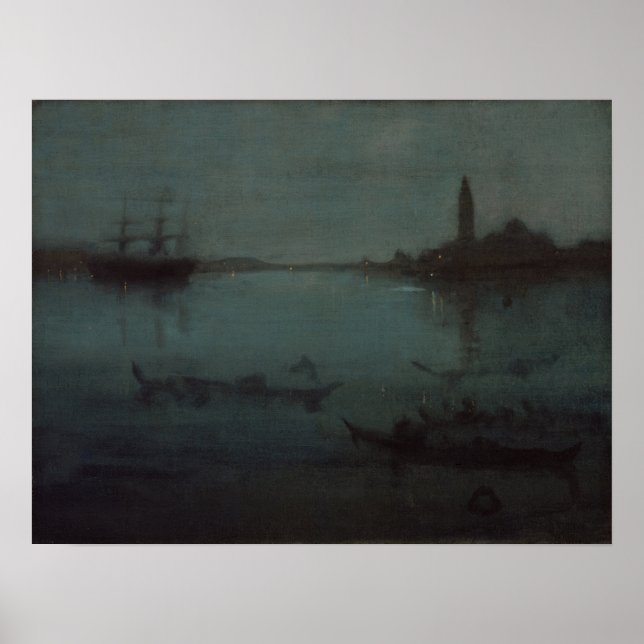 Póster Whistler - The Venice Lagoon (Frente)