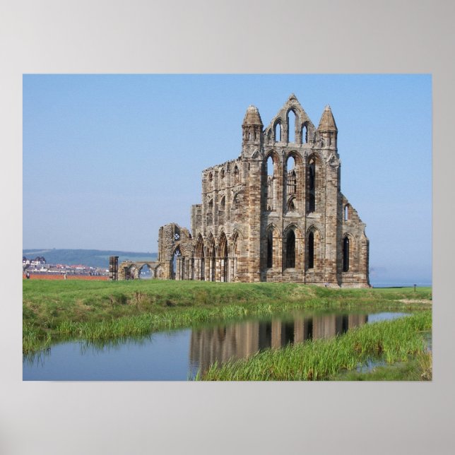 Póster Whitby Abbey North Yorkshire (Frente)
