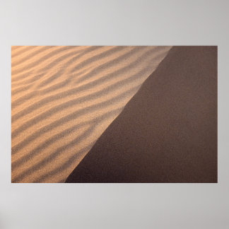 Póster White and black stripe textile