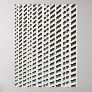 Póster White architecture plan wallpaper