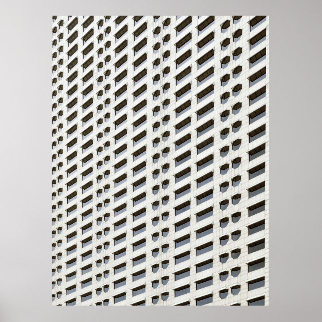 Póster White architecture plan wallpaper (Frente)