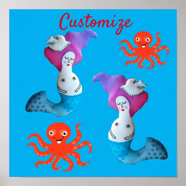 Póster White Dove Mermaid Thunder_Cove  (Frente)