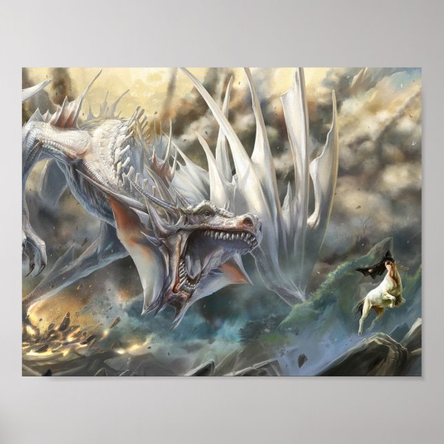 Póster White Dragon (Frente)