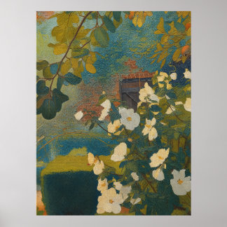 Póster White Garden
