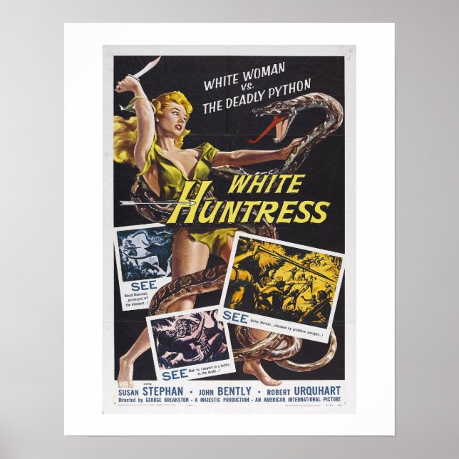 Póster White Huntress (Frente)