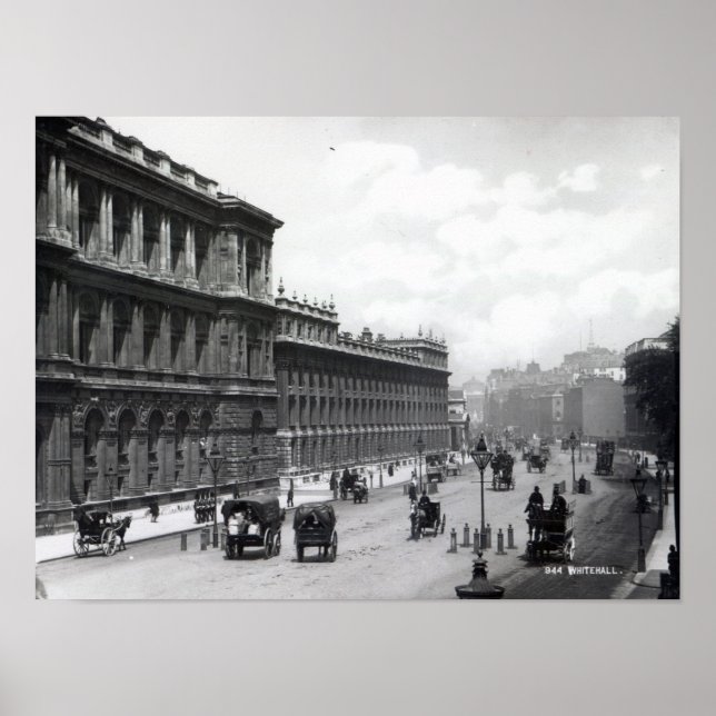 Póster Whitehall, Londres (Frente)