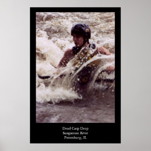 Póster Whitewater Kayaking