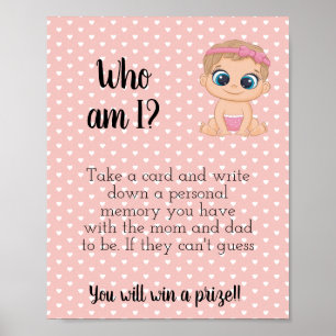 Póster Who am I? Baby Girl