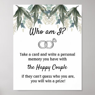 Póster Who am I? Flowers