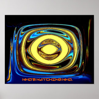 Póster Who's watching Who.