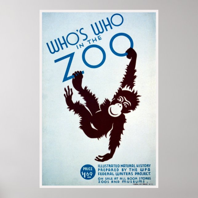 Póster Who's Who In The Zoo (Frente)