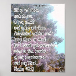 Póster Why Art Thou Cast Down