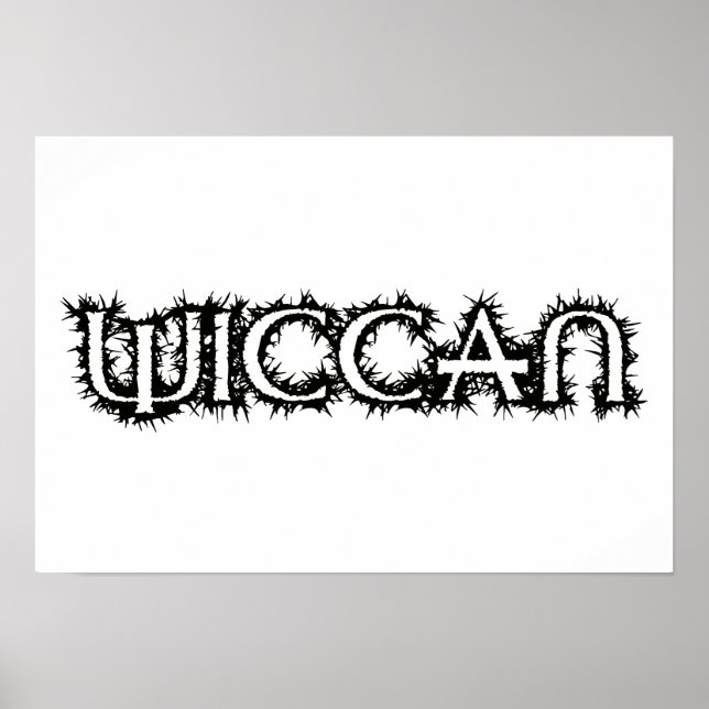 Póster Wiccan (Frente)