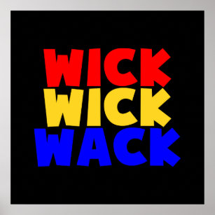 Póster Wick Wick Wack