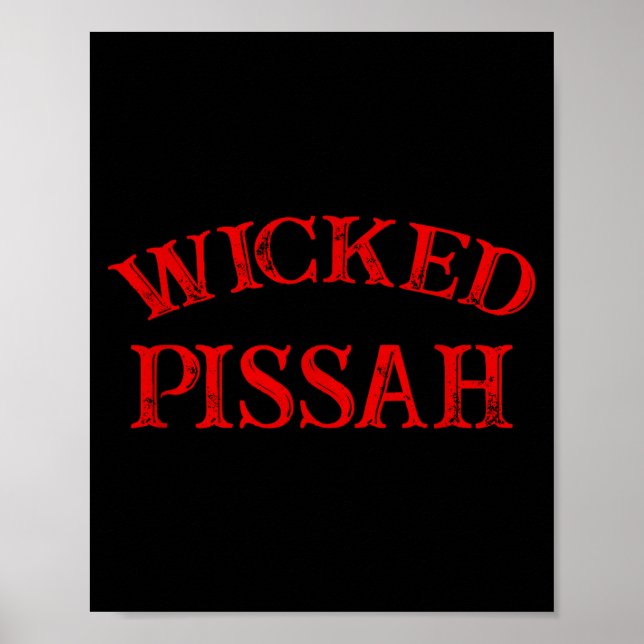 Póster Wicked Ah Funny Er Boston New England Southie  (Frente)