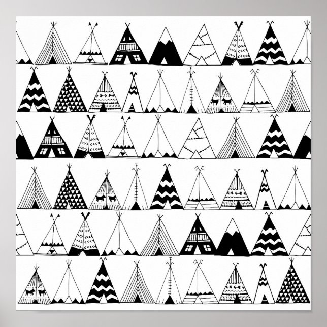 Póster Wigwam 2 inspirado (Frente)