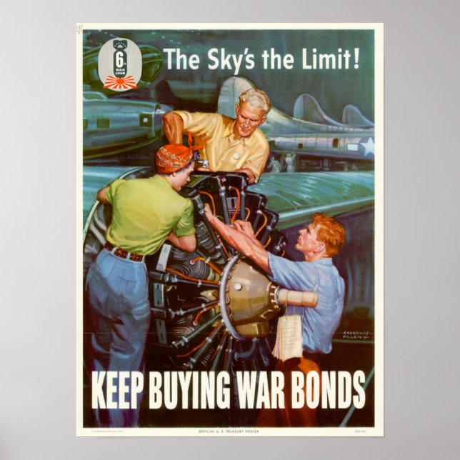 Póster WII ¡El cielo es el límite! (Frente)