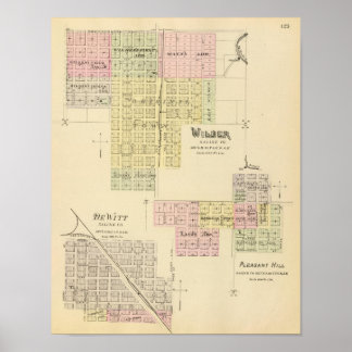 Póster Wilber, Nebraska