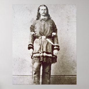 Póster 'Wild Bill' Hickok (1837-76) (foto de abajo)