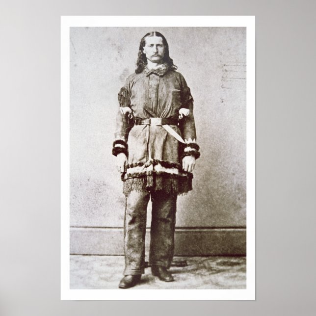 Póster 'Wild Bill' Hickok (1837-76) (foto de abajo) (Frente)