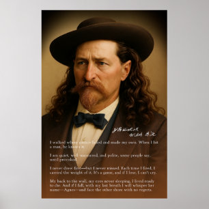 Póster Wild Bill Hickok - El hombre detrás de la leyenda