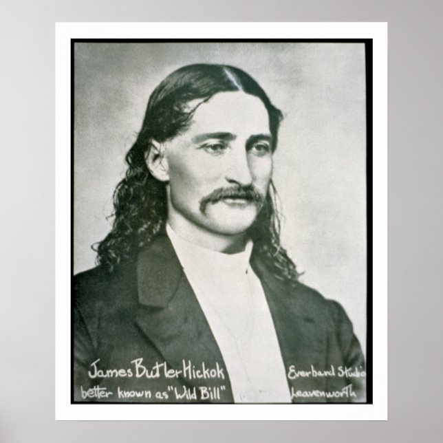 Póster 'Wild Bill' Hickok (foto de abajo) (Frente)