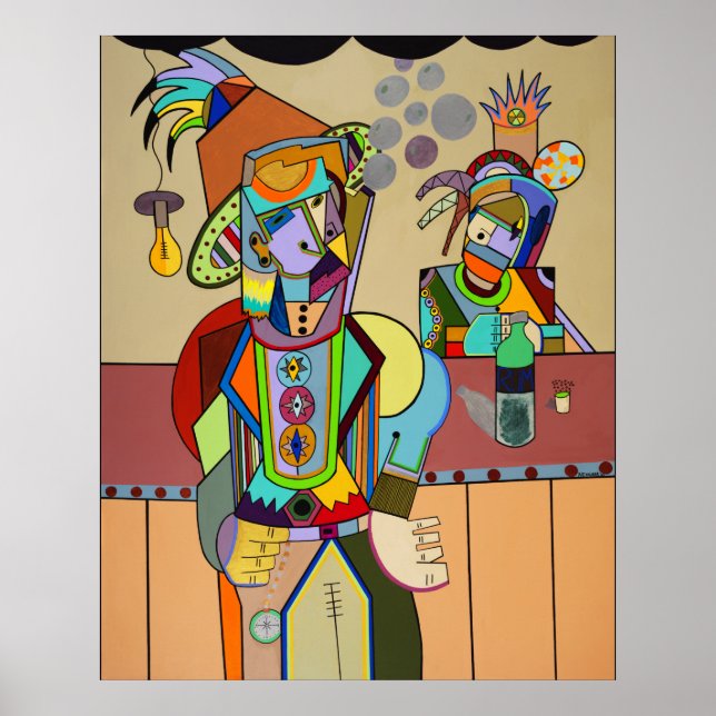 Póster "Wild Bill" por Ruchell Alexander (Frente)