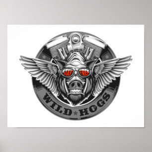 Póster Wild Hogs