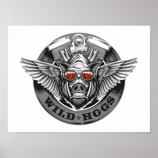 Póster Wild Hogs (Frente)